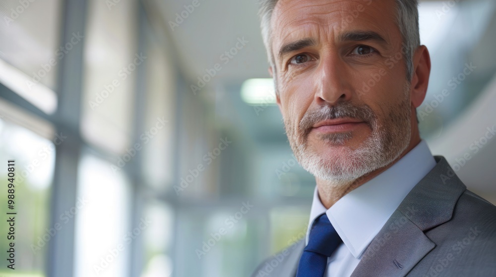 Business strategy and leadership, corporate executives showing focus and realistic facial details Business strategy and leadership, corporate executives showing focus and realistic facial details