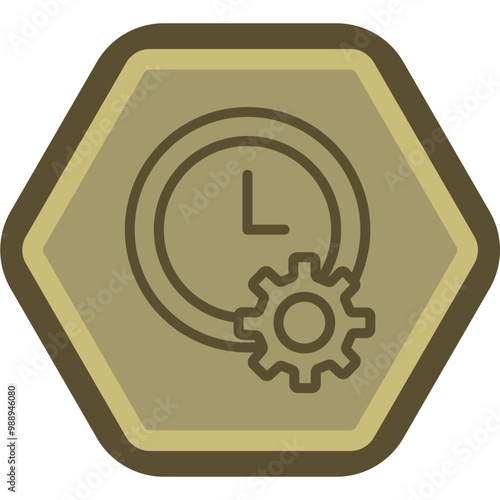 Time Management Vector Icon Design