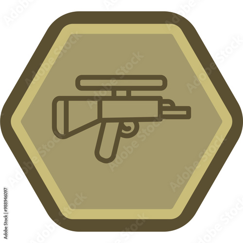 Sniper Vector Icon Design