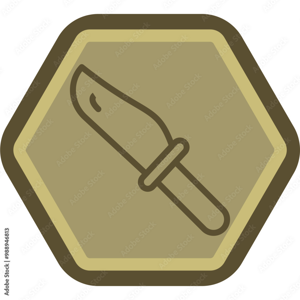 Knife Vector Icon Design Knife Vector Icon Design