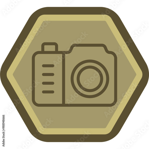 Pocket Camera Vector Icon Design