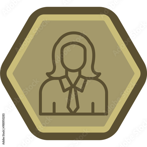 Woman Vector Icon Design