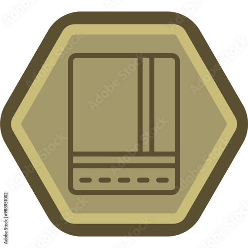 Towel Vector Icon Design
