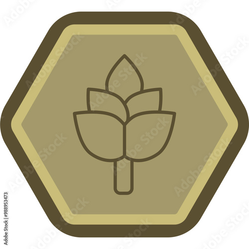 Hop Vector Icon Design