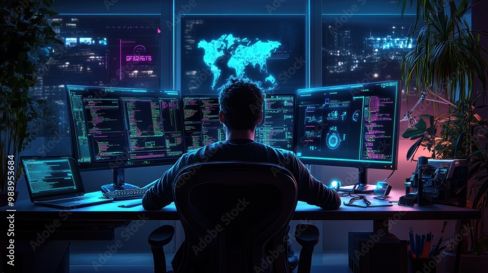Advanced Technology Theme with Cybersecurity Focus Advanced Technology Theme with Cybersecurity Focus