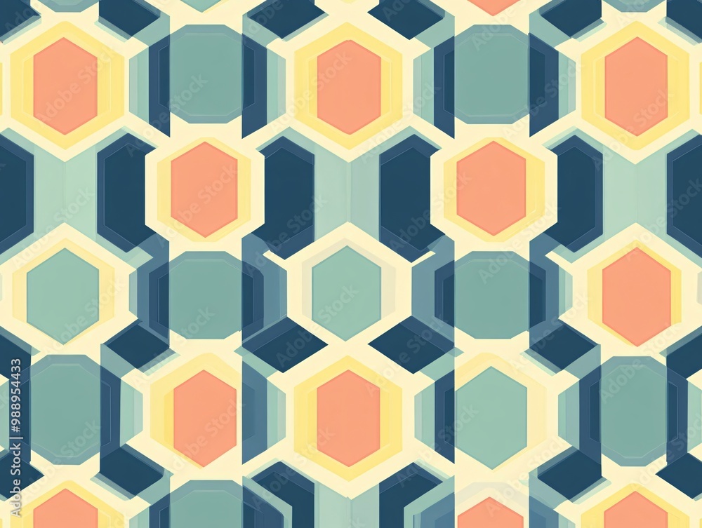 Geometric pattern in pastel colors. Geometric pattern in pastel colors.