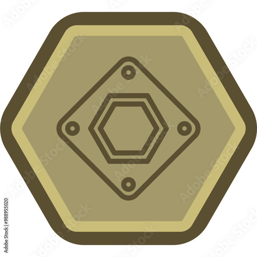 Stop Vector Icon Design