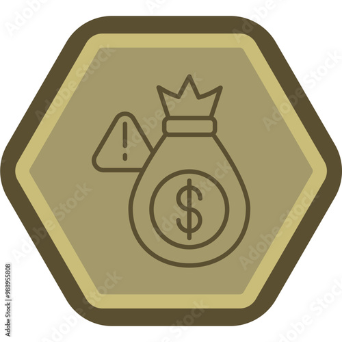 Risk Investment Icon Design