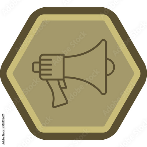 Megaphone Icon Design