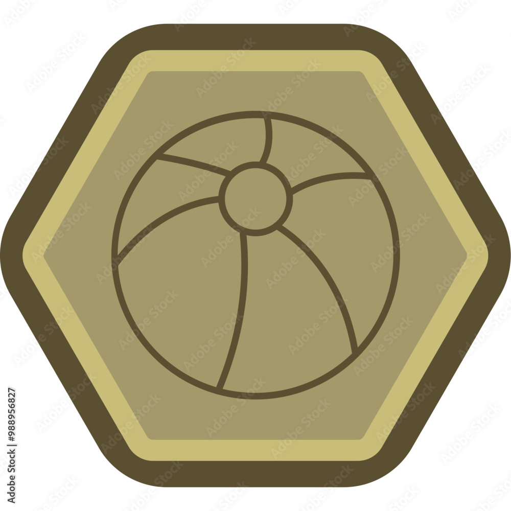 Beach Ball Icon Design