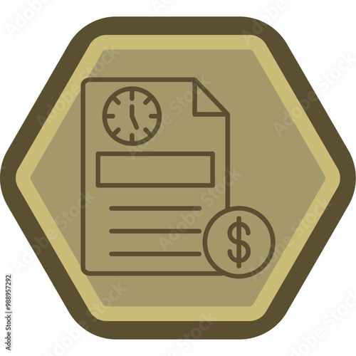 Deadline Icon Design