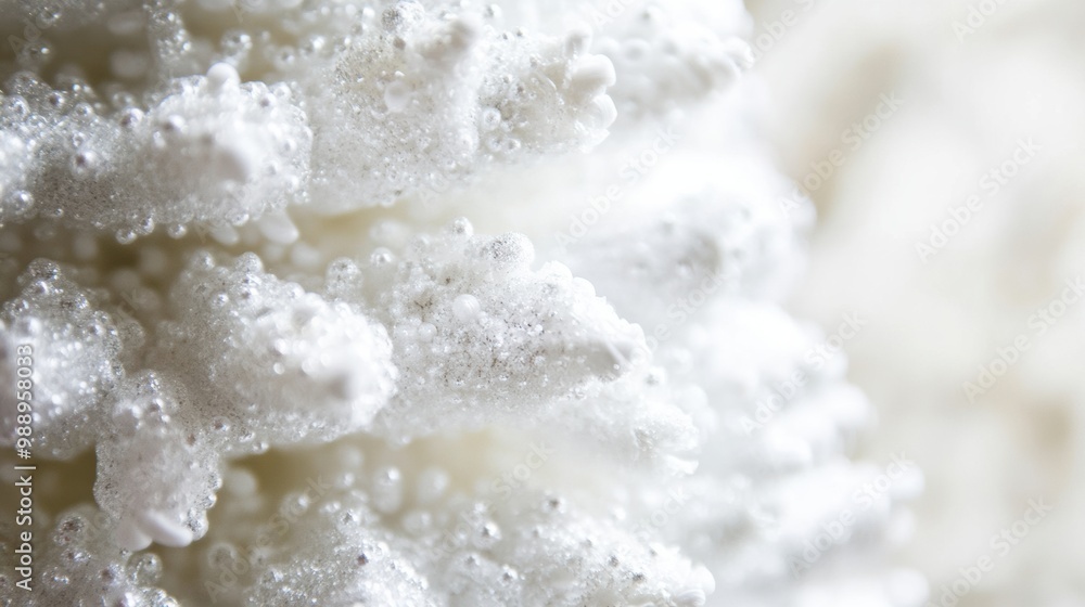 Abstract White Texture with Bubbles and Depth Abstract White Texture with Bubbles and Depth