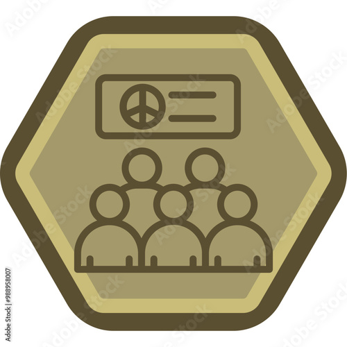 Demonstrator Icon Design