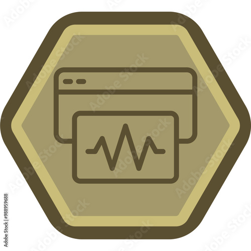 Seismograph Icon Design