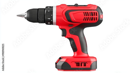 A compact cordless drill