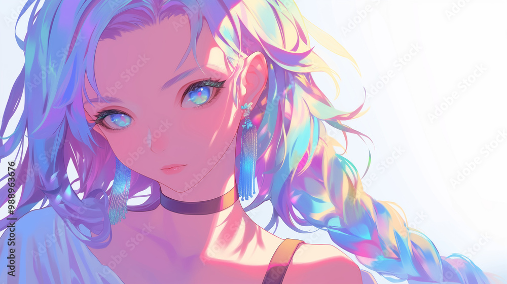 Ethereal blonde fairy in floral attire gliding through the forest bathed in sunlight, a pastel-hued anime-inspired fantasy with ultra-realistic detail Ethereal blonde fairy in floral attire gliding through the forest bathed in sunlight, a pastel-hued anime-inspired fantasy with ultra-realistic detail