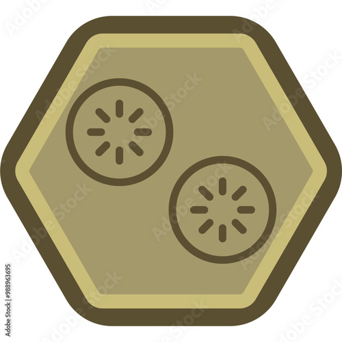 Cucumber Vector Icon Design