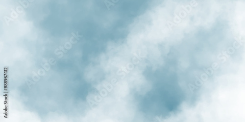 blue sky with Textured cloud, Abstract blue isolated on white background. Inspiring Views of Fluffy Clouds Blue Sky Background. Bright and enjoy with the sky refreshing Clearing day and Good weather.	