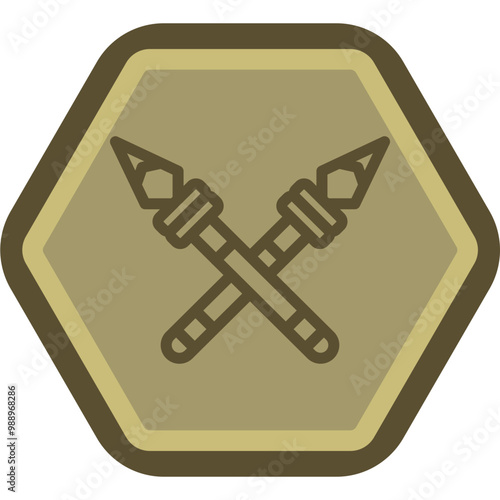 Spear Icon Design