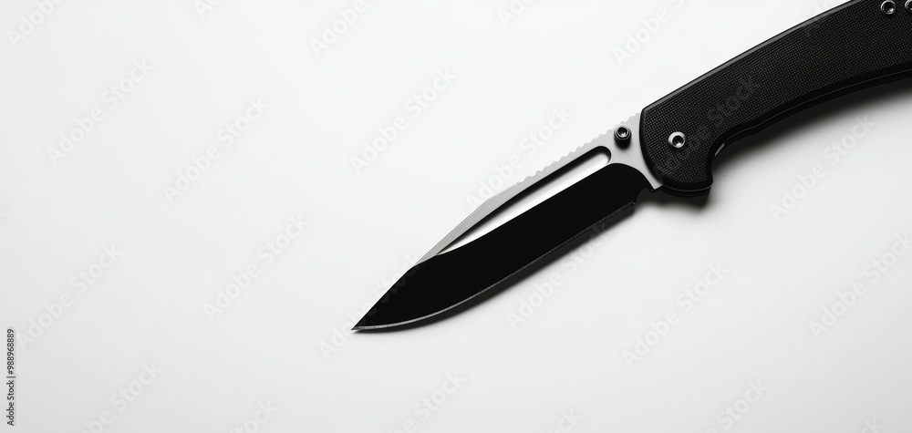 A utility knife with a retractable blade A utility knife with a retractable blade
