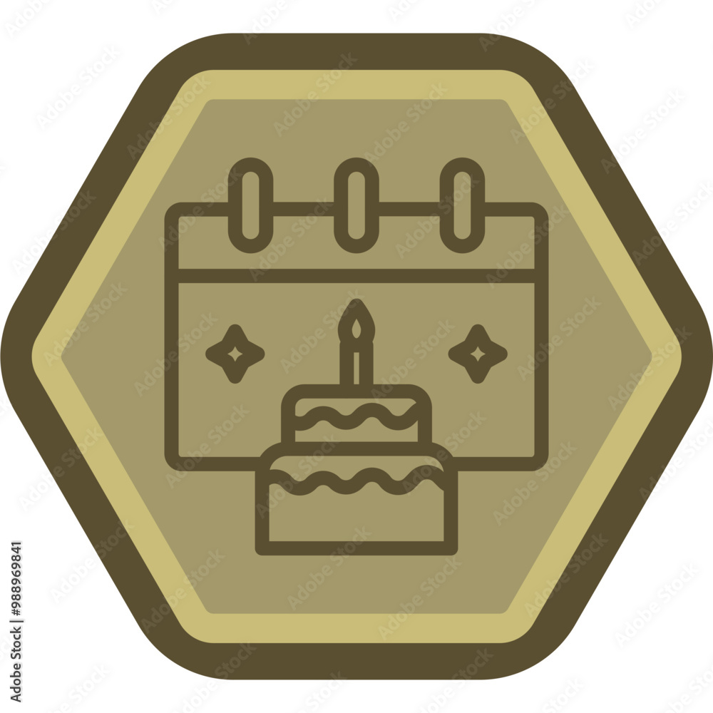 Birthday Icon Design