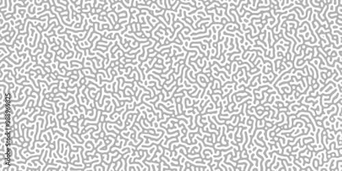 Abstract Reaction-diffusion or Turing pattern natural texture in coral grey gradient colour scheme. Linear design with biological shapes. Organic lines in memphis. abstract turing organic wallpaper.	