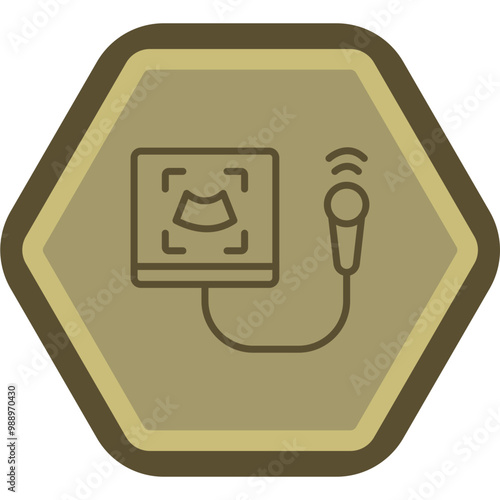 Ultrasonography Icon Design