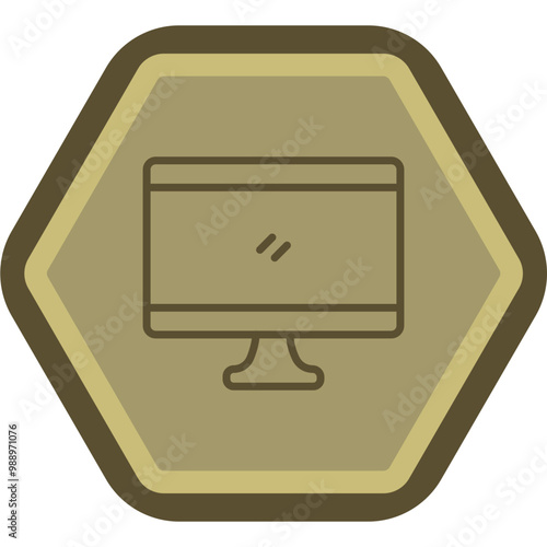 Monitor Icon Design