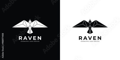 Raven logo design