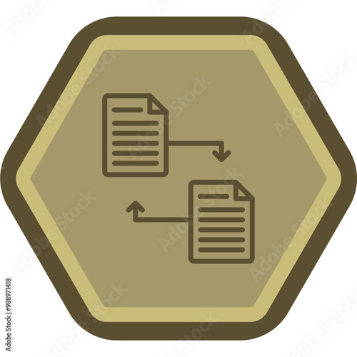 Files Exchange Icon Design