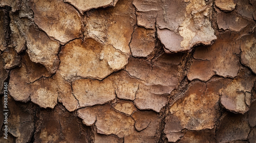 A detailed macro shot of tree bark, capturing the texture and roughness, against a natural brown background, representing nature and endurance. A detailed macro shot of tree bark, capturing the texture and roughness, against a natural brown background, representing nature and endurance.