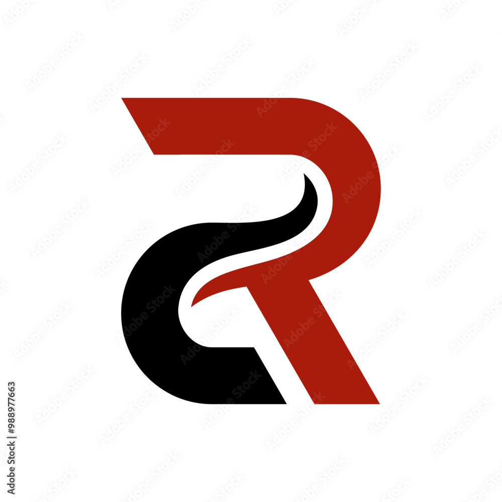 Illustration vector graphic of letter r and s logo design with monogram style. Illustration vector graphic of letter r and s logo design with monogram style.