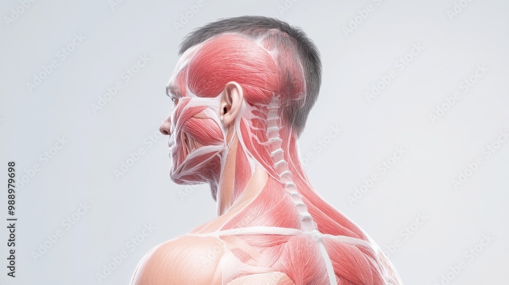 Detailed Anatomy of Human Neck and Face Muscles Diagram Detailed Anatomy of Human Neck and Face Muscles Diagram