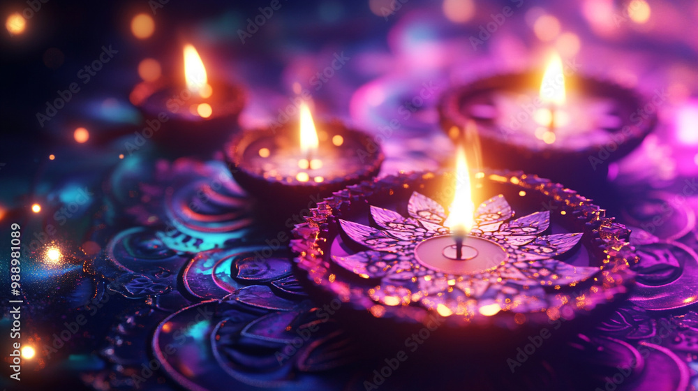 Diwali celebration background. Diwali celebration background.