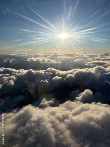 clouds in the sky