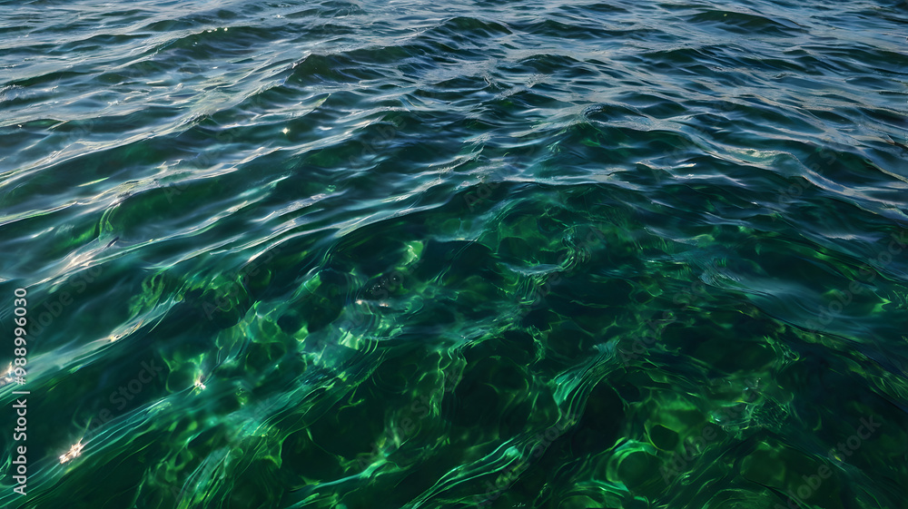 Obraz premium surface with ripples
