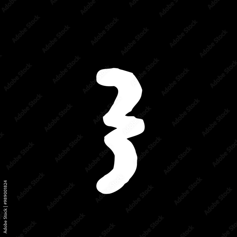 Animated white Right curly brace sign, symbol on black background. Animated white Right curly brace sign, symbol on black background.
