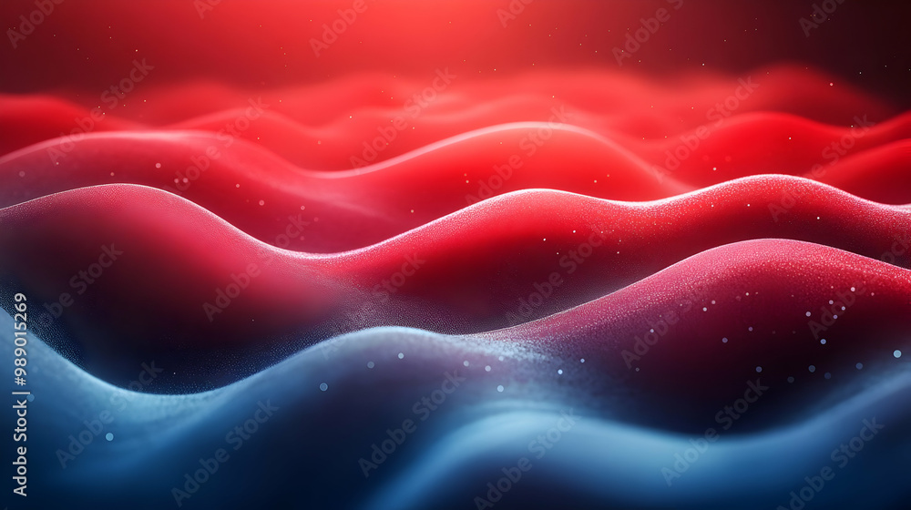 Abstract Red and Blue Wavy Background Animation Abstract Red and Blue Wavy Background Animation