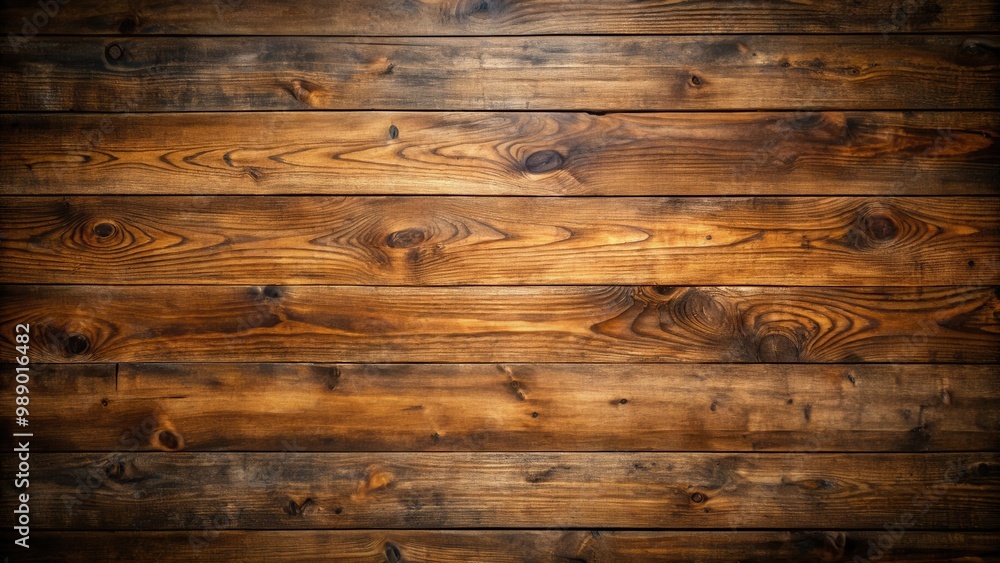 Wood floor texture with dark vignette border, creating a rustic and cozy atmosphere Wood floor texture with dark vignette border, creating a rustic and cozy atmosphere