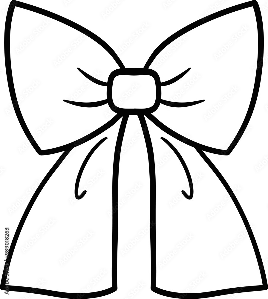 Ribbon Outline Ribbon Outline