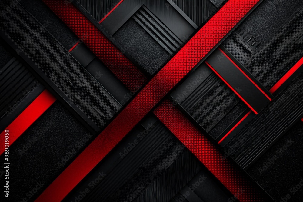 A sleek design dark metallic background with red color in different X patterns, futuristic design A sleek design dark metallic background with red color in different X patterns, futuristic design