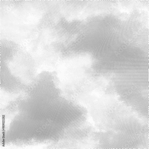 Vector Halftone Pattern. Set of Dots. Dotted Texture on White Background. Overlay Grunge Template. Distress Linear Design. Fade Monochrome Points. Pop Art Backdrop.