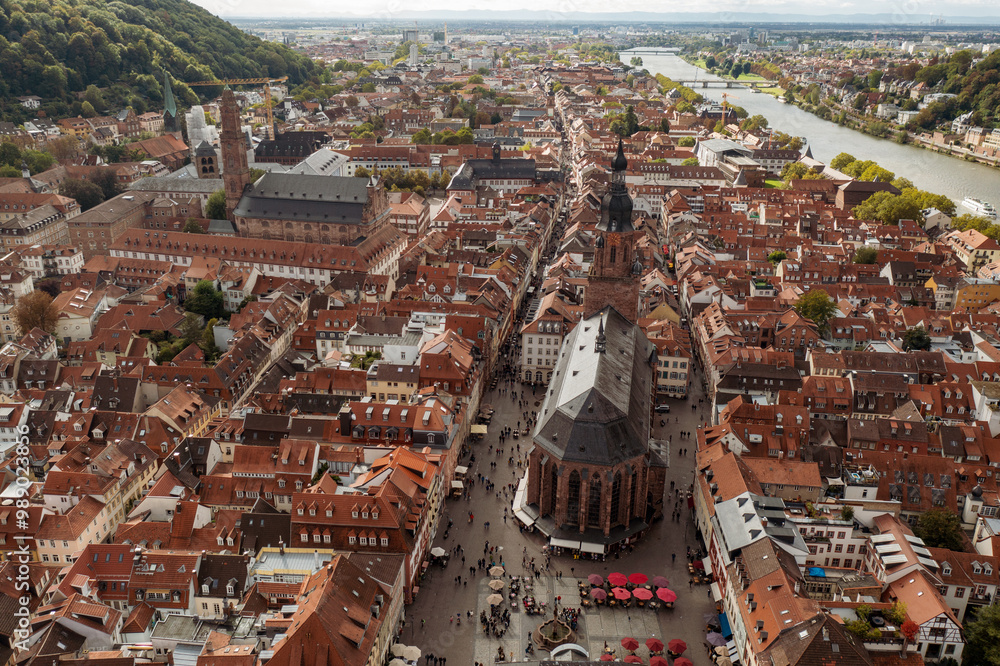 Fototapeta premium View of Heidelberg