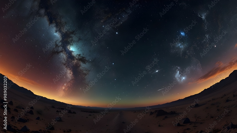 Stunning HDRI 360° space background nebula and stars equirectangular projection environment map Stunning HDRI 360° space background nebula and stars equirectangular projection environment map