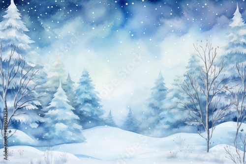 Wallpaper Mural Winter background backgrounds landscape outdoors. Torontodigital.ca