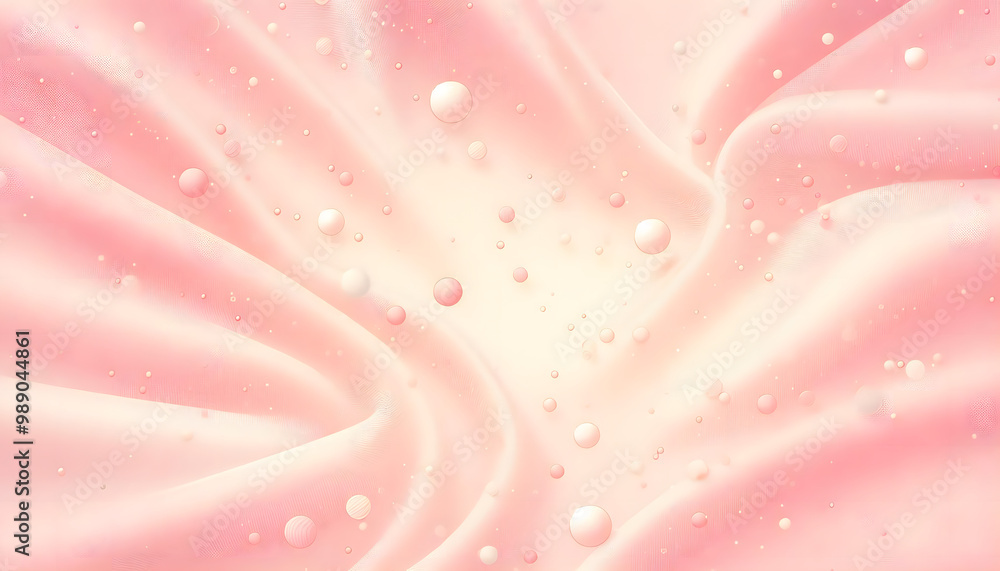 Rosy Roundness: Small Circles in Soft Pink Rosy Roundness: Small Circles in Soft Pink