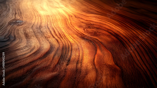 Wavy Wood Grain Texture Background