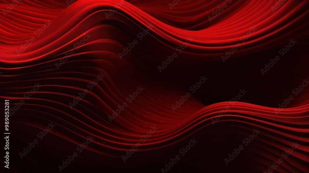 colorful waves abstract background in 3d render.AI generated colorful waves abstract background in 3d render.AI generated