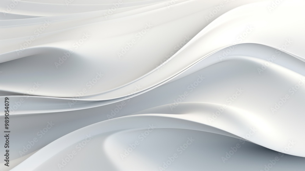 colorful waves abstract background in 3d render.AI generated colorful waves abstract background in 3d render.AI generated