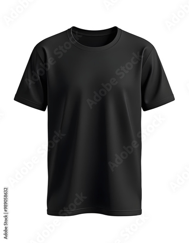 black t shirt PNG mockup short sleeves and long sleeves designs